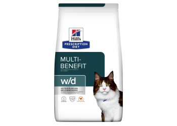 Hill's Prescription Diet w/d Feline original 1,5Kg secco